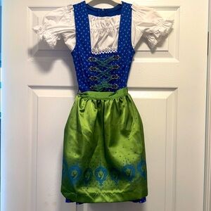 ISAR-TRACHTEN Girls Bavarian Dress